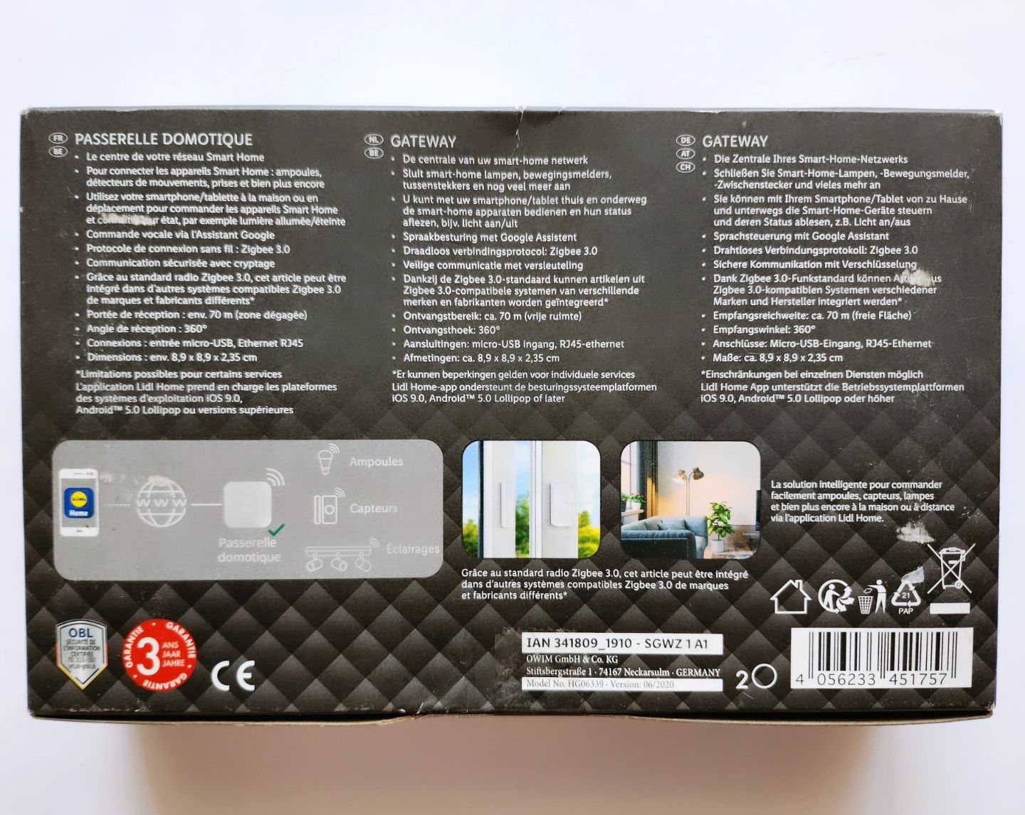 Smart Gateway Hub Control vocal VIA aplicației gratuite Zigbee