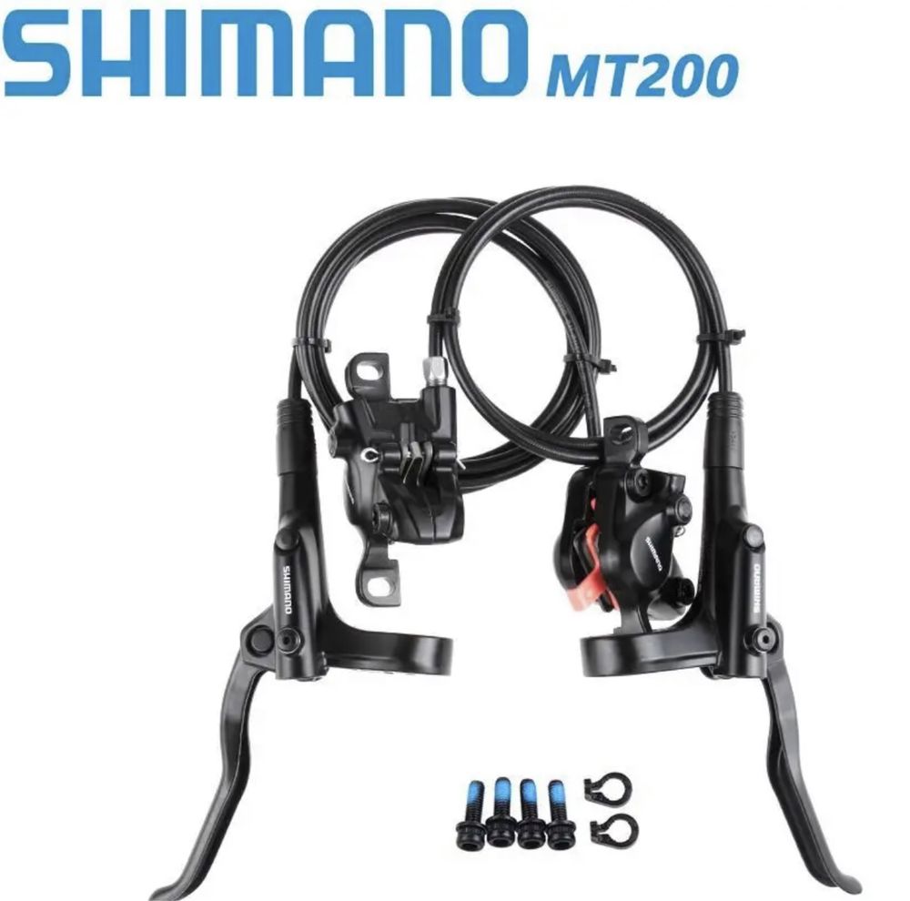 SHIMANO set frana hidraulica. (Fata - spate)