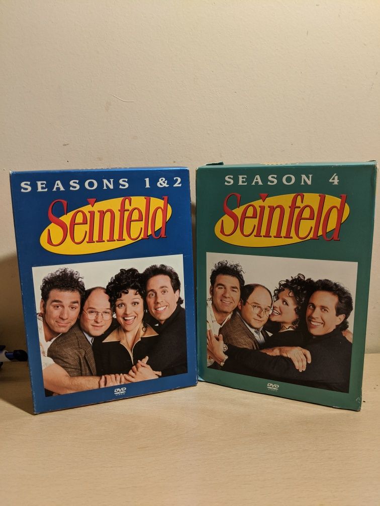 Colectie dvd Seinfeld SUA - sez 1, 2 și 4