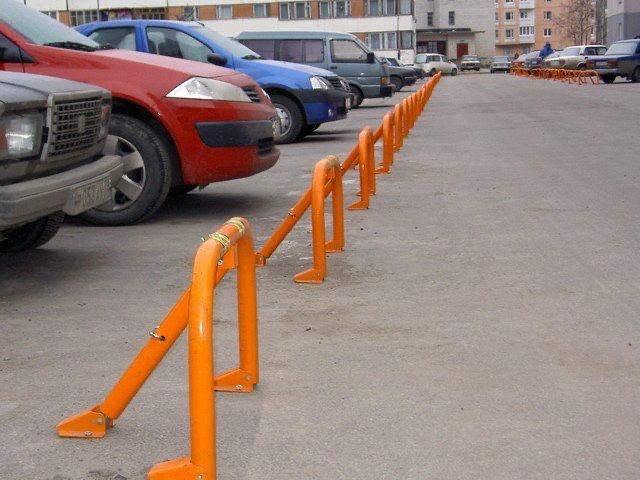 Парковочный барьер анти парковка  барьеры для парковки+ замок