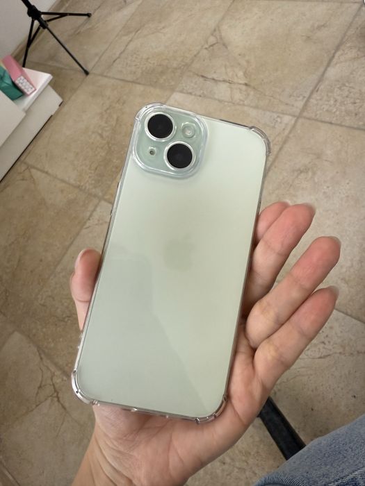Iphone 15 green, 128 гб