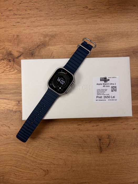 Apple Watch Ultra 2 49mm - Sanatate baterie 96% - Garantie