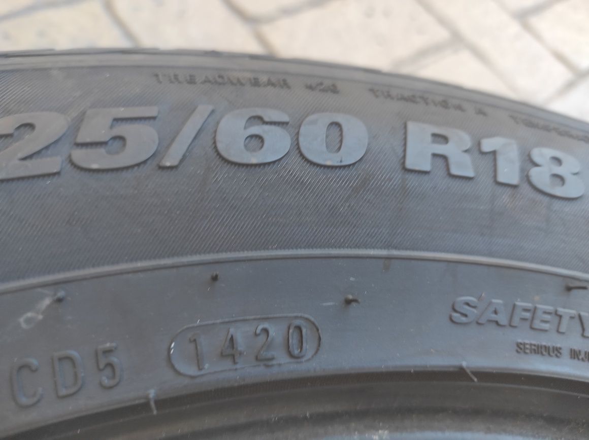 Летни гуми Kumho 225/60/18 dot 2020