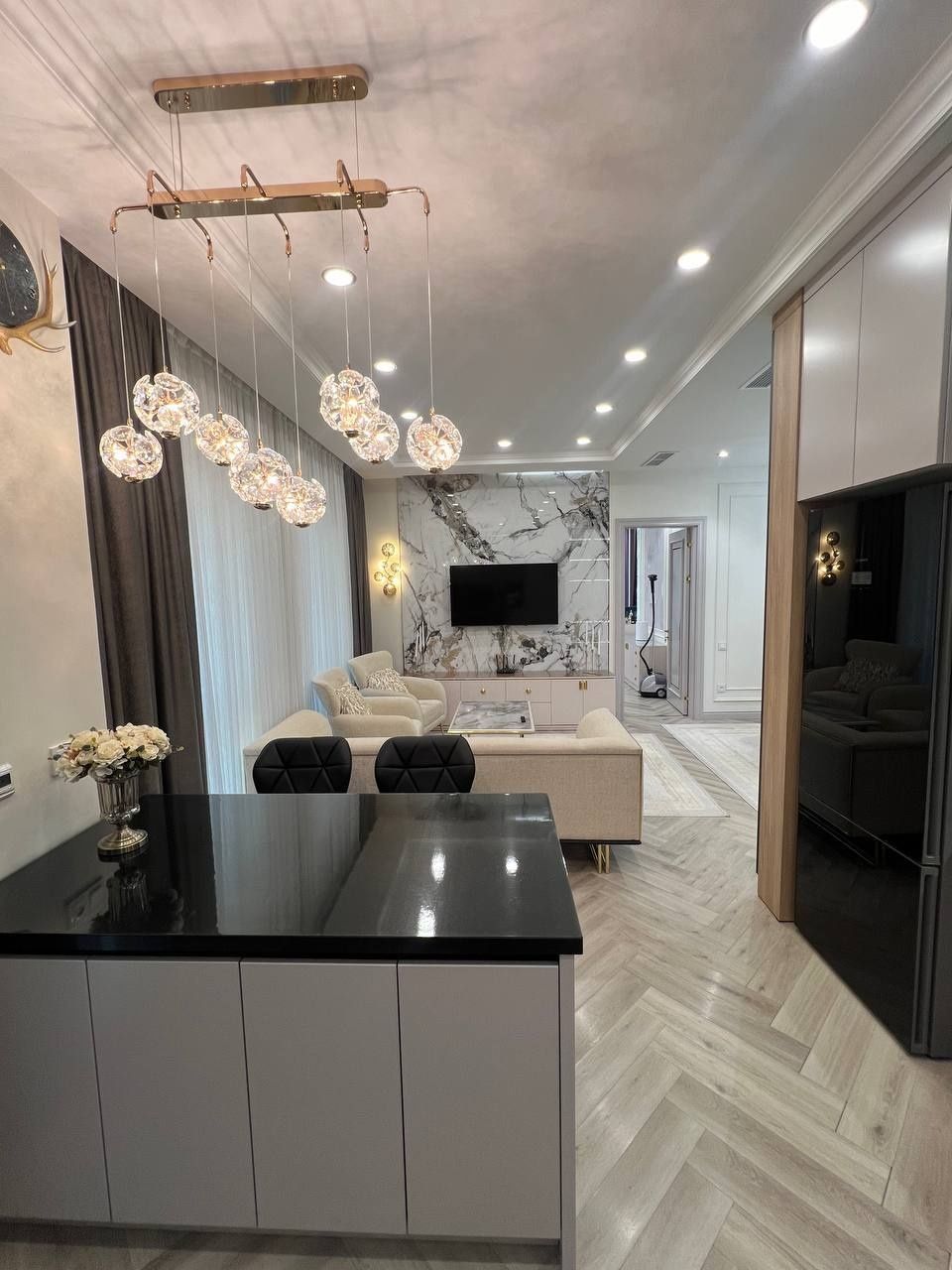 Сдаётся 3х ком квартира, ЖК Мирабад Авеню, ор-р: Госпитальный, 90 м²