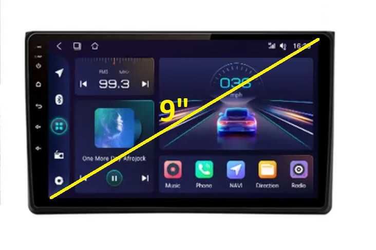 Мултимедия 9" Android 13 за Audi A4 S4 B6 B7 навигация CARPLAY RDS GPS