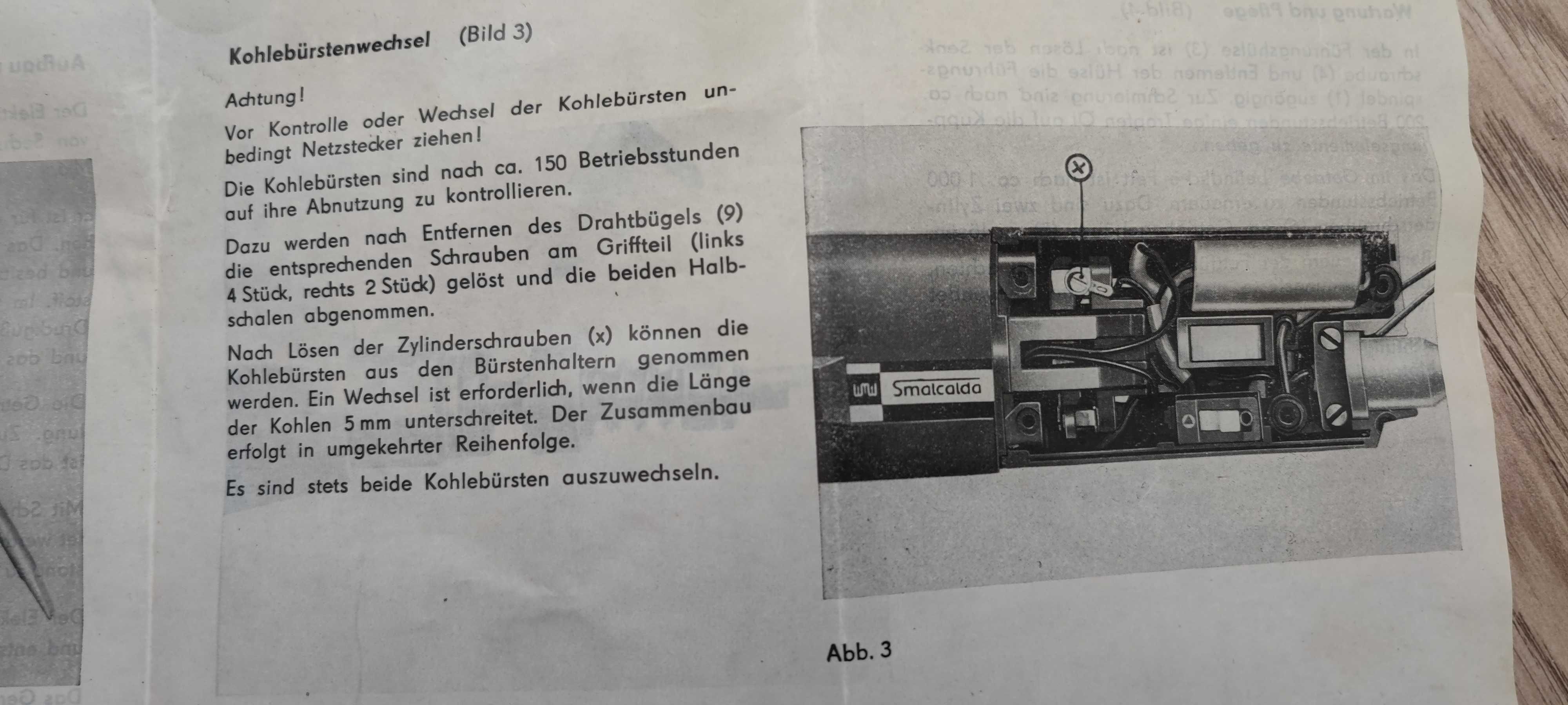 Електрическа реверсивна отвертка SRM 141" Smalcalda DDR"