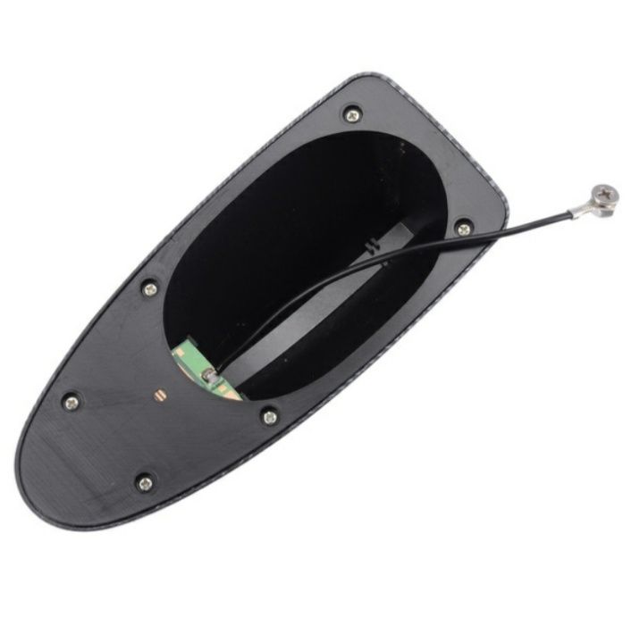 Антена за кола тип Перка на Акула с Усилвател Графит, Лукс