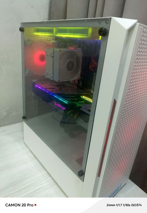 Компьютер на Ryzen 5 5500 + RX 5700XT