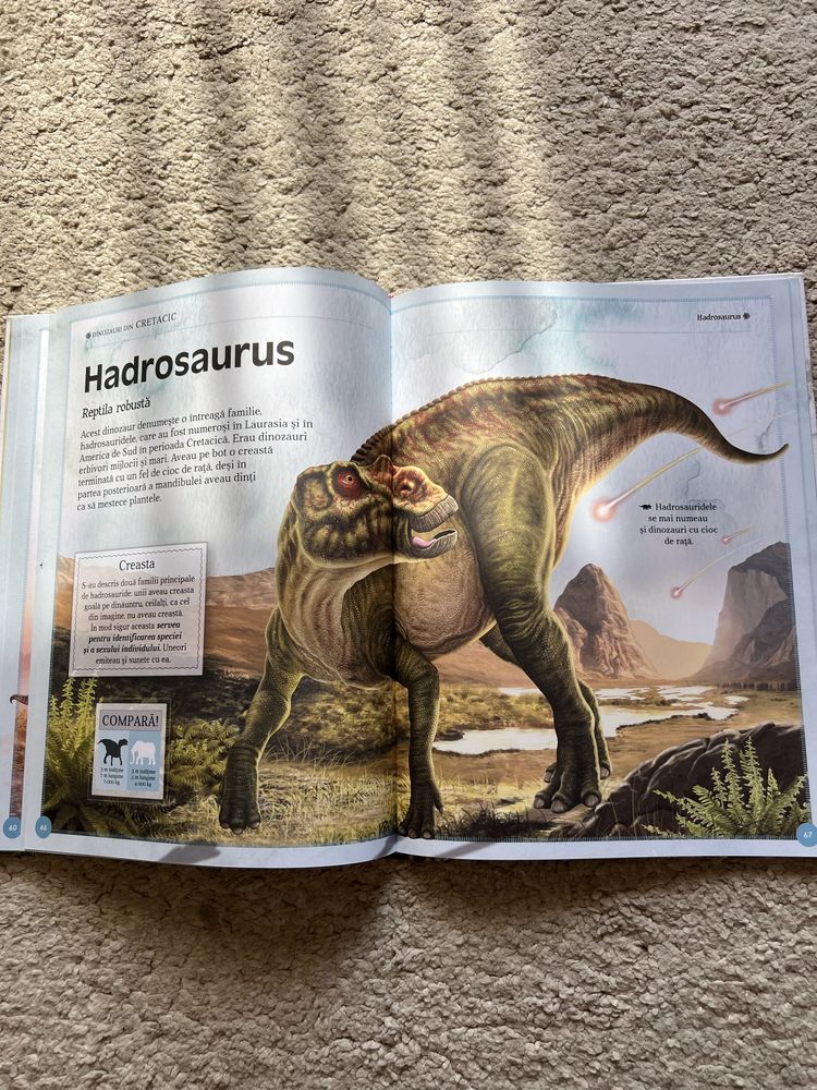 Enciclopedie - Marea Carte cu Dinozauri