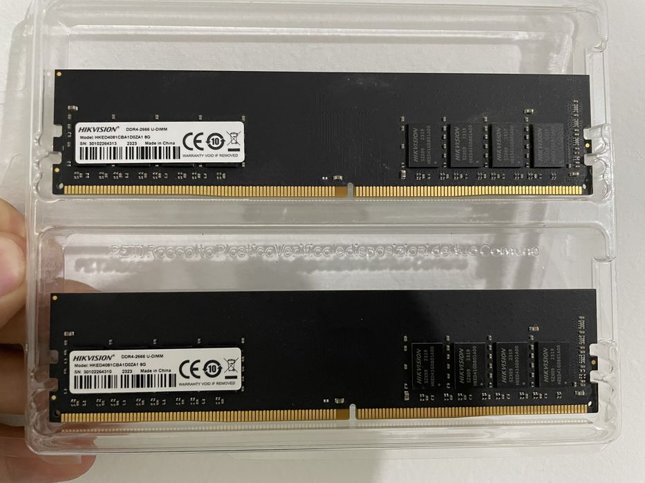 Продам комплект озу ddr4 16гб (2x8)