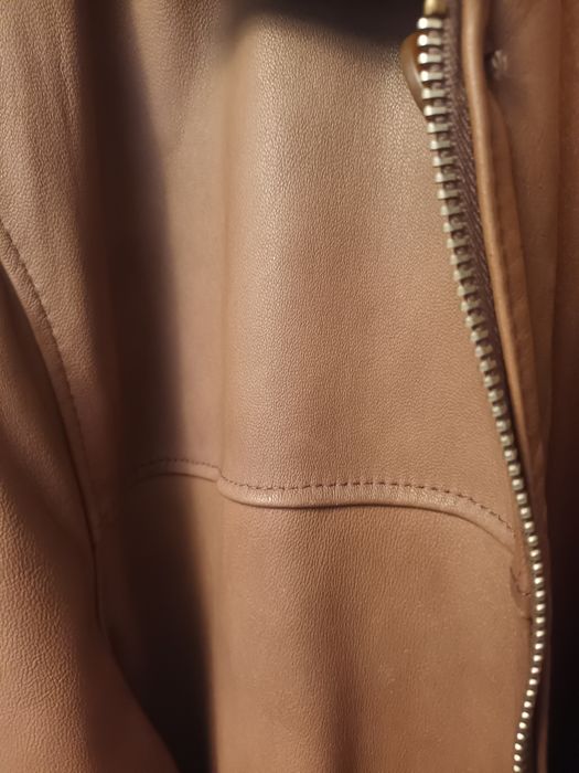 Jacheta de piele maro vintage