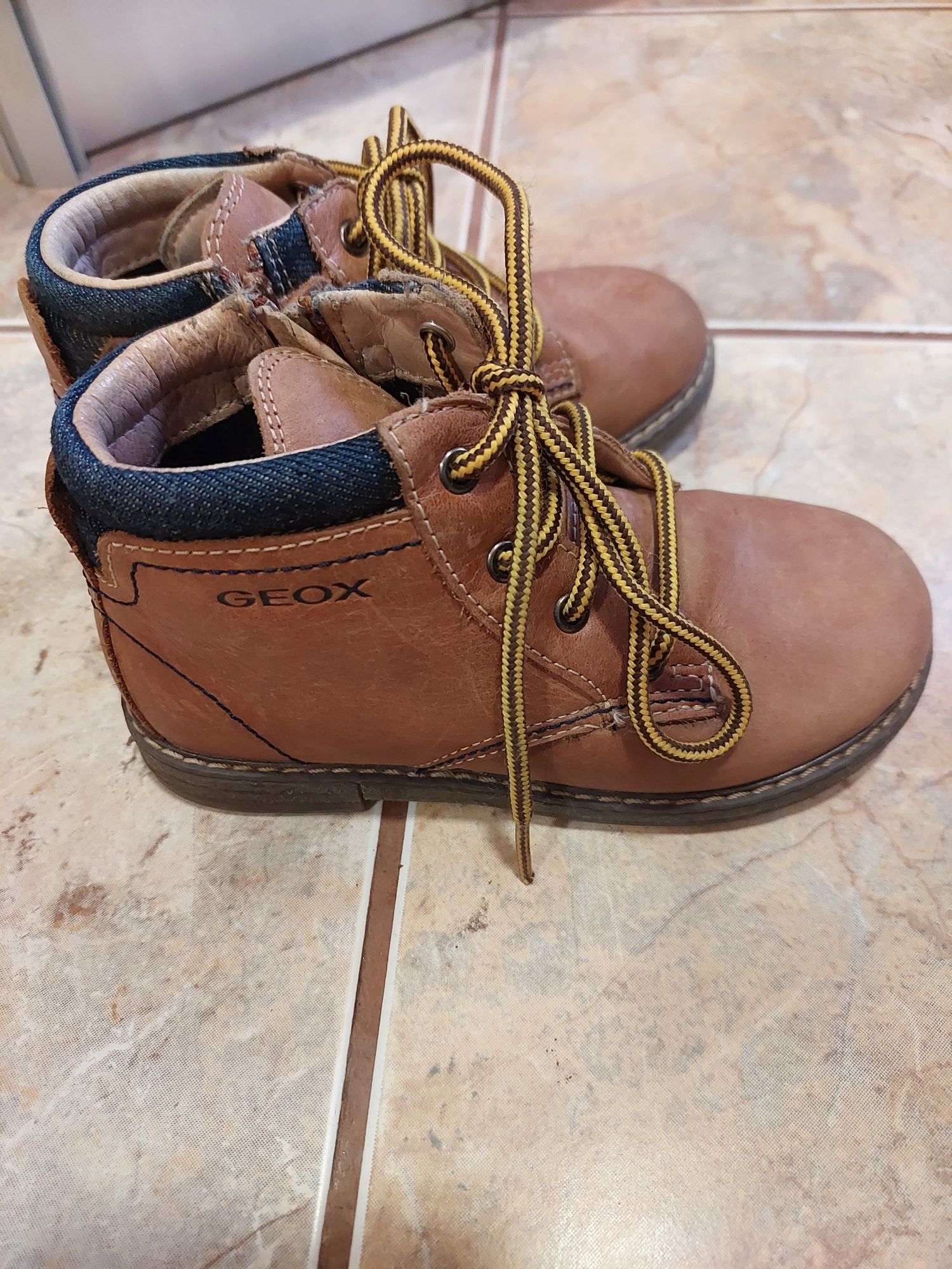 Ghete piele Geox 27