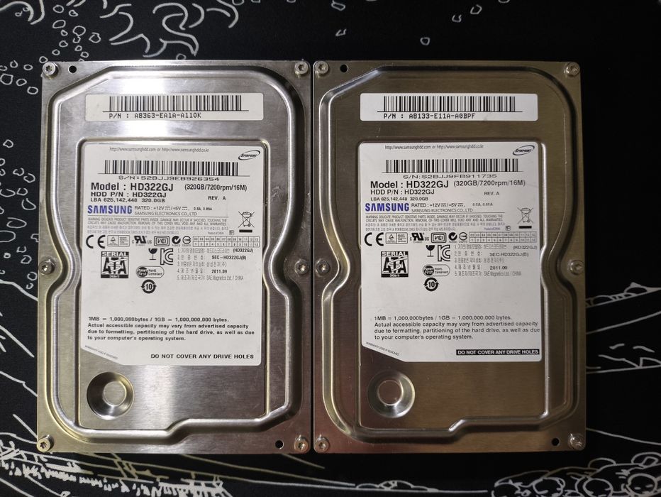 Жесткие диски и сата кабель