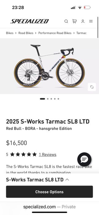 Bicicleta specialized sl8