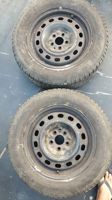 Джанти 5х100 с гуми 195 65 15 фулда