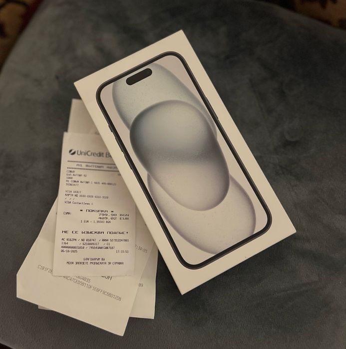 Iphone 15 128GB Чисто Нов!