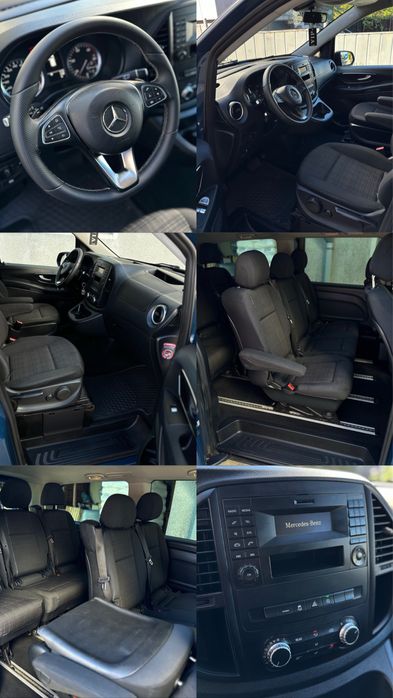 Mercedes Vito Long 2.2 diesel 160cp automat*8 locuri*Climă pe spate*