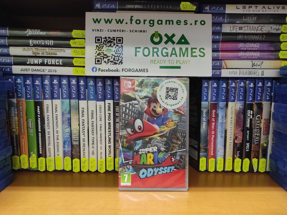 Vând joc Nintendo Switch Super Mario Odyssey Nintendo Switch Forgames