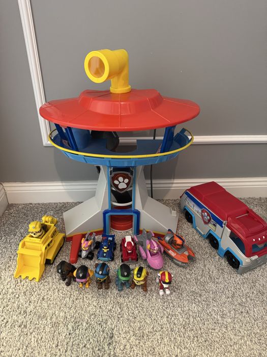 Turn+figurine Paw patrol/ patrula catelusilor