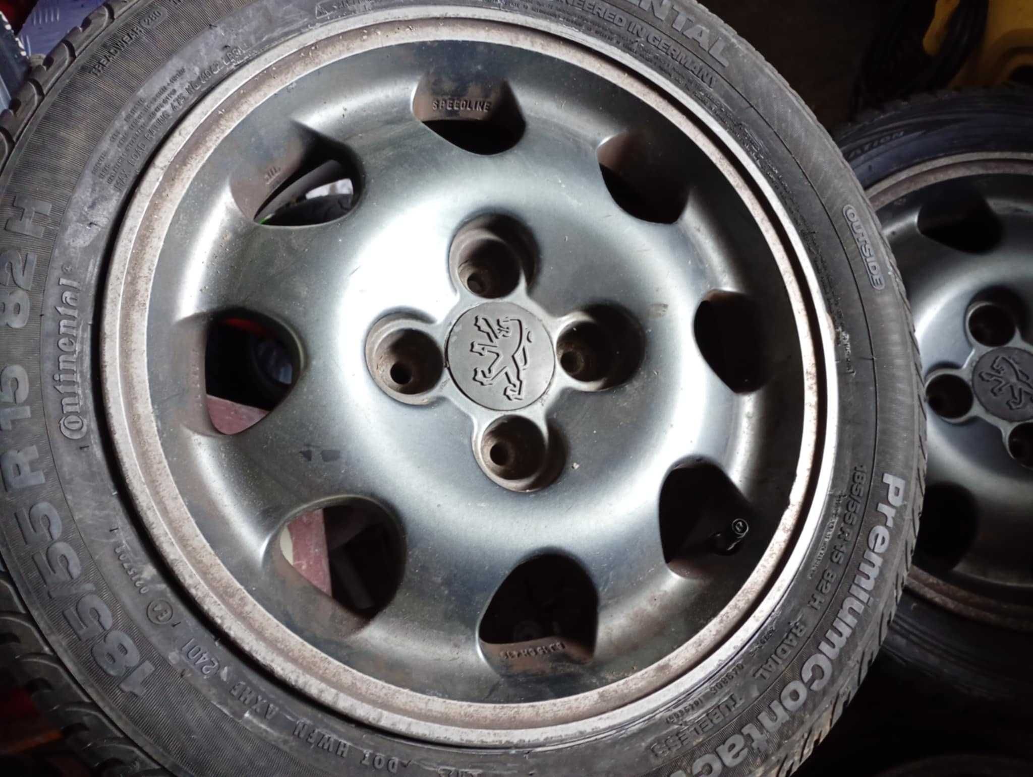 4 Броя Алуминиеви джанти пежо 4x108