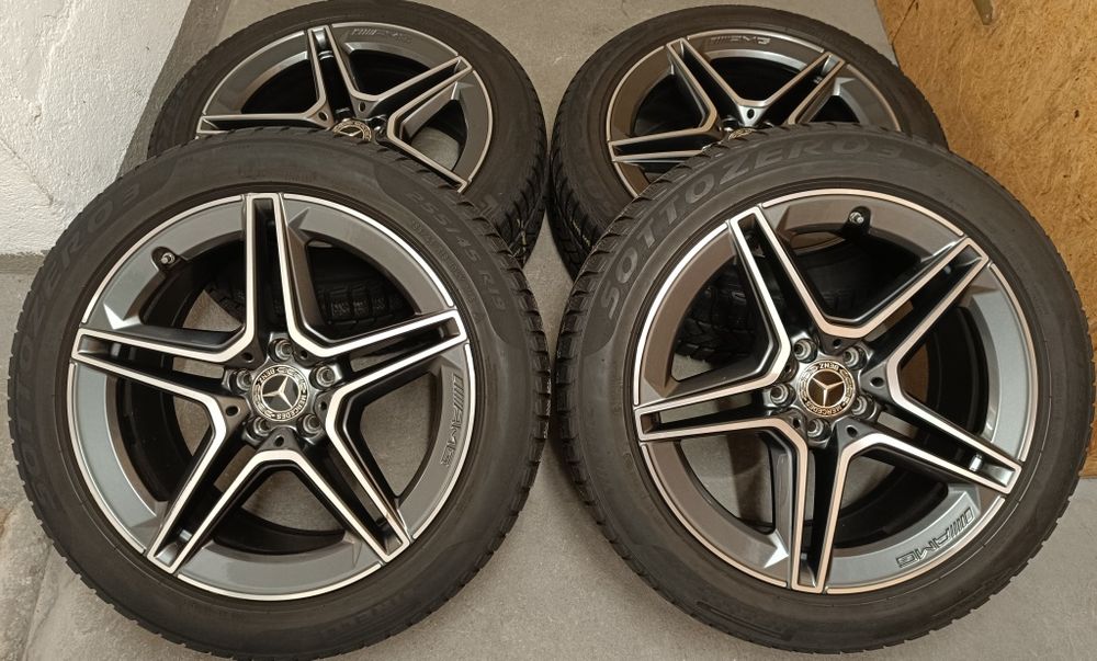 Оригинални джанти с гуми зимни 19 цола Mercedes S-klasse W223 дот 2022