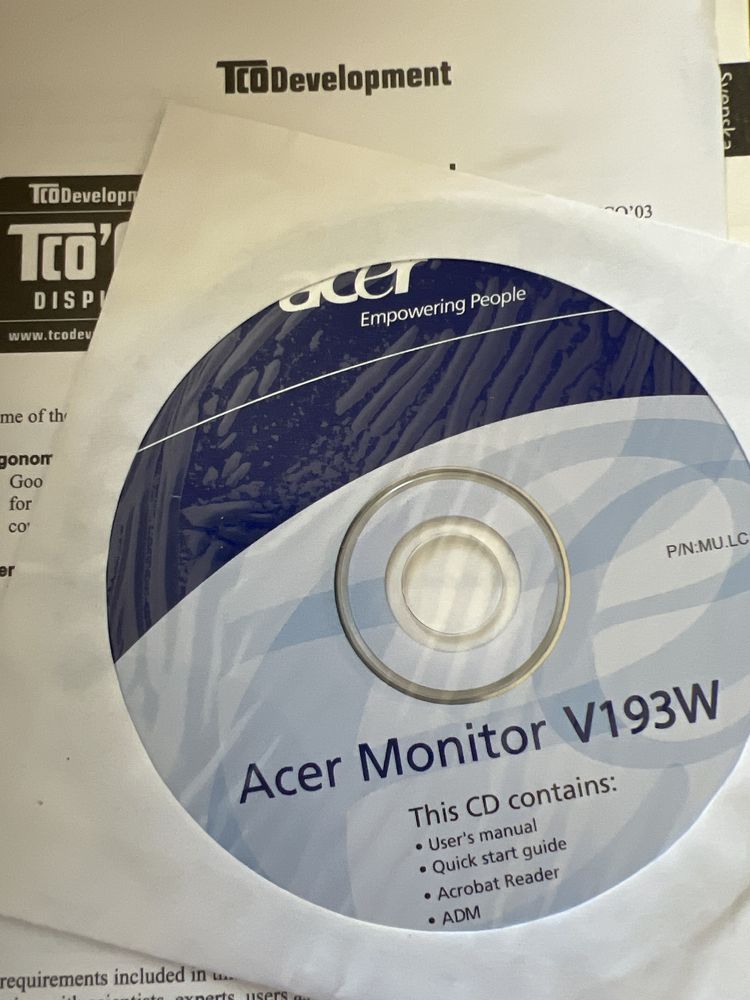 Монитор ACER V193w