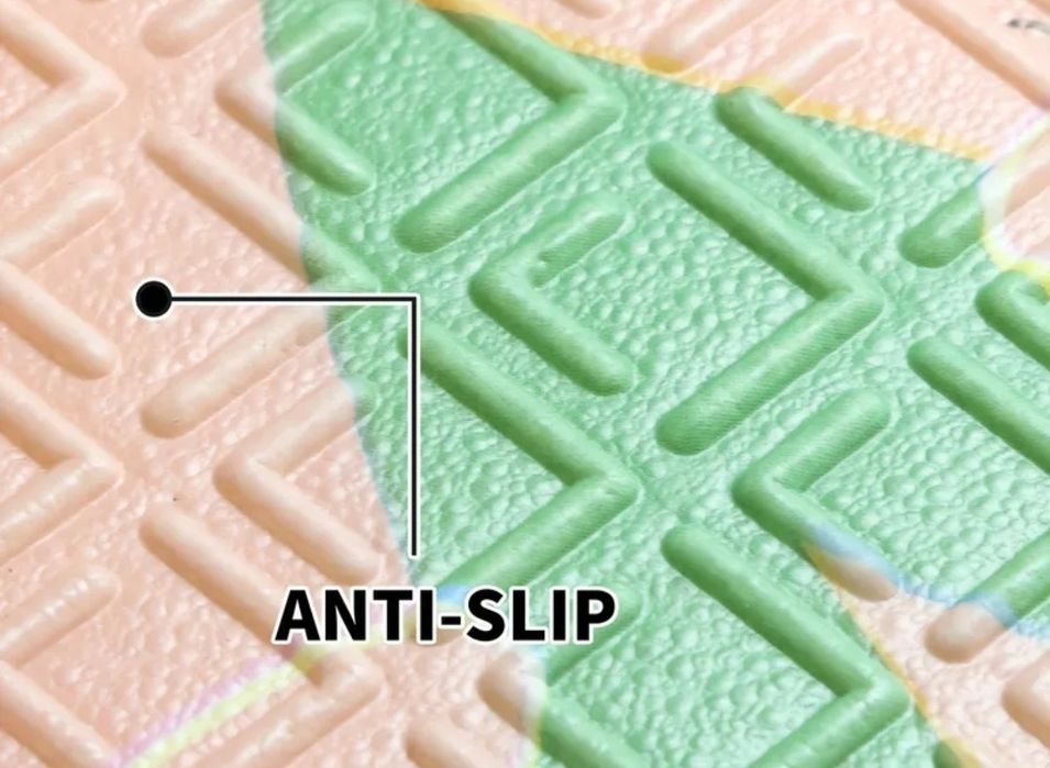 Детски килими, Сгъваема постелка за игра 180х120х1см, водоустойчив