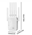 NOU SIGILAT Wifi Extender Repeater 1200mbps 6 antene/