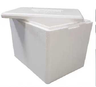 SET 5 x Cutie Termoizolanta cu capac, din EPS, Capacitate 20 litri