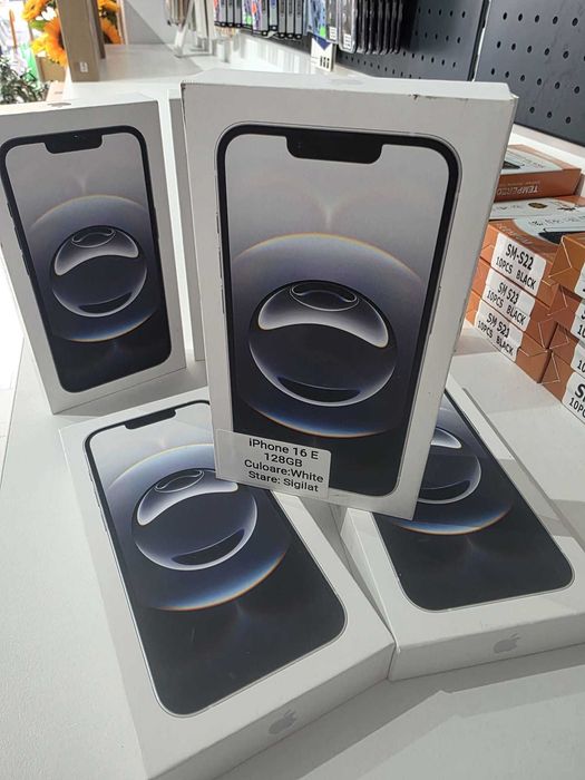 Iphone 16E ! Alb/ Negru! Sigilat!