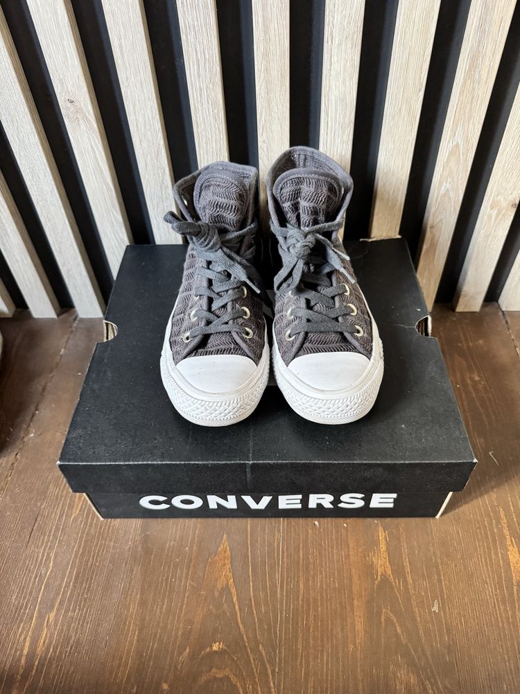 Converse Womens CTAS Knit Hi Top Sneakers