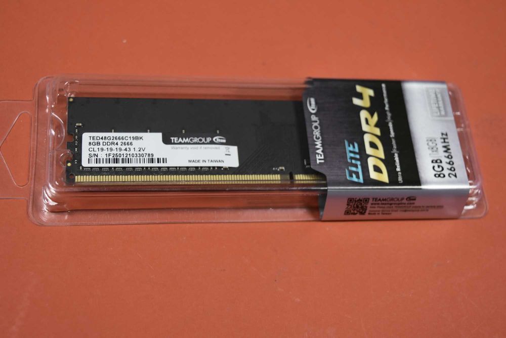Памет Team Group Elite DDR4  8GB 2666MHz Desktop