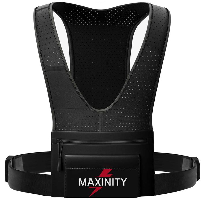 Светлоотразителна жилетка за бягане и спорт на открито Maxinity