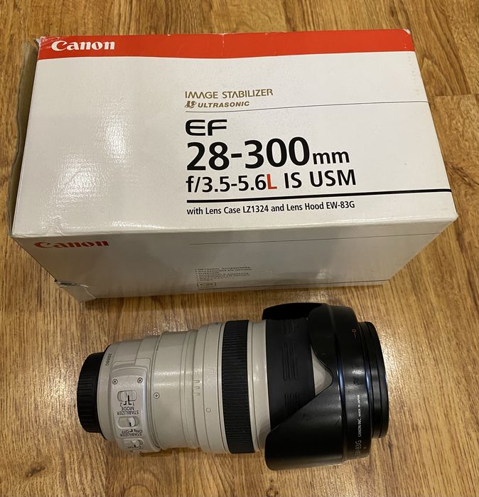 Обьектив Canon EF 28-300 mm f/3,5-5,6 L is usm
