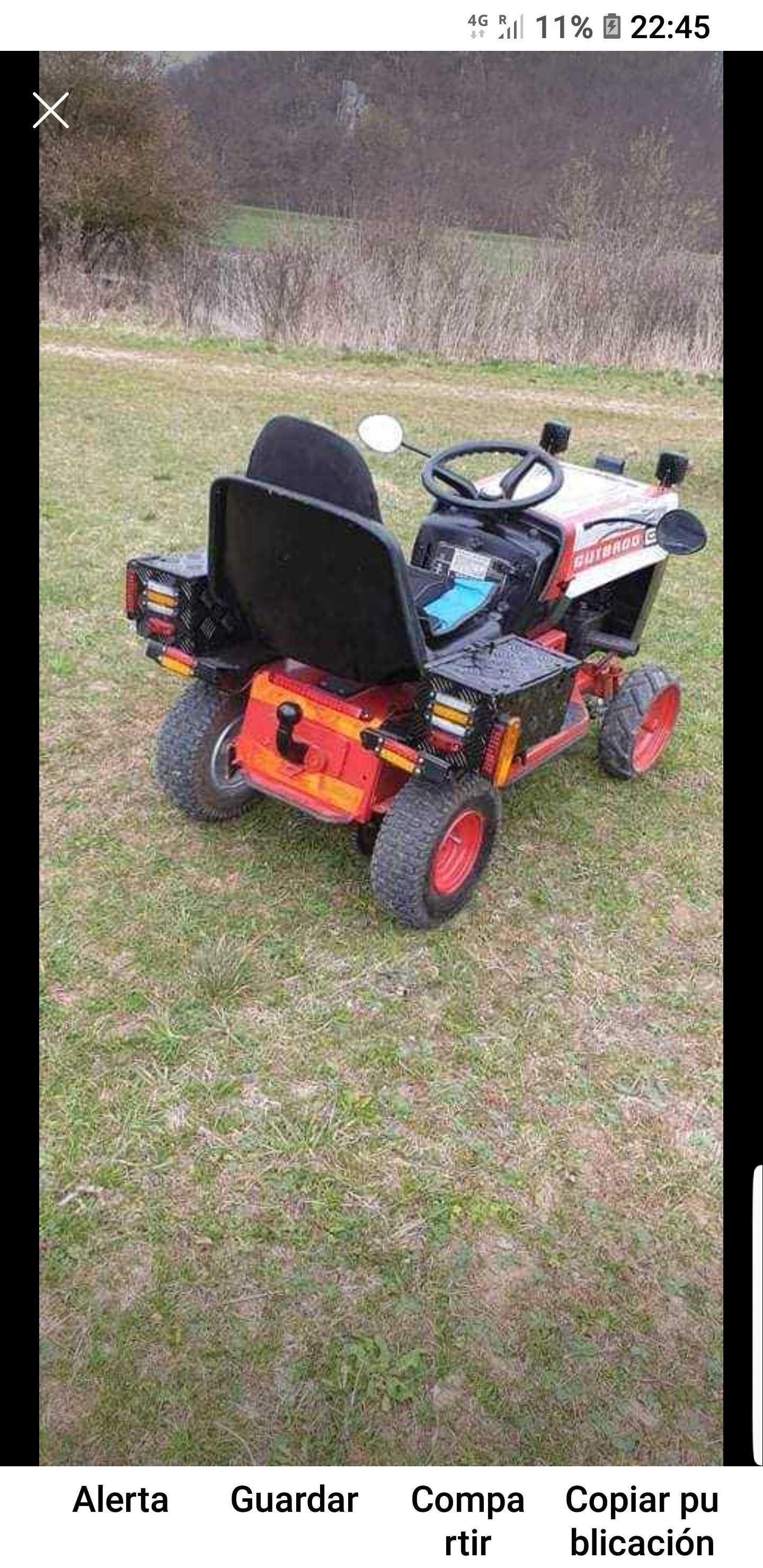 Tractoraș - Gutbrod - Motor - Briggs-Stratton 5,5 Hp