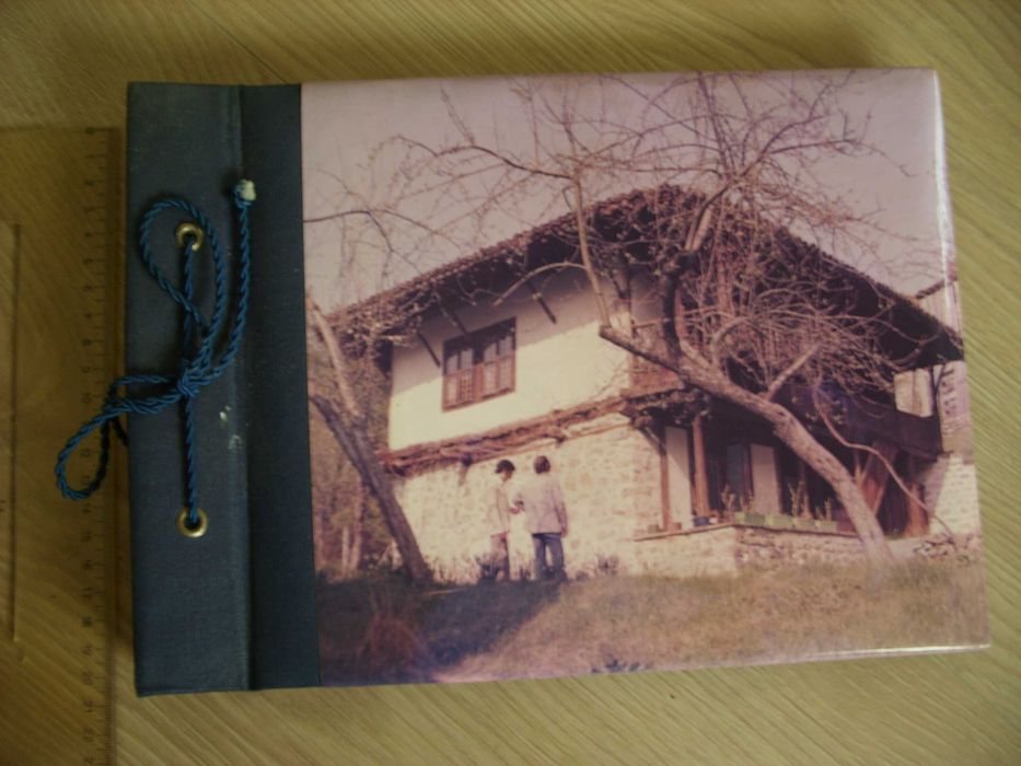 Ретро фотоалбуми и стари тетрадки, етикети