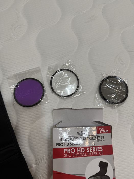 Nikon D7500 Фотоапарат с 3 обектива и екстри