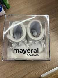 Papucei Mayoral Newborn marimea 15 noi cu eticheta