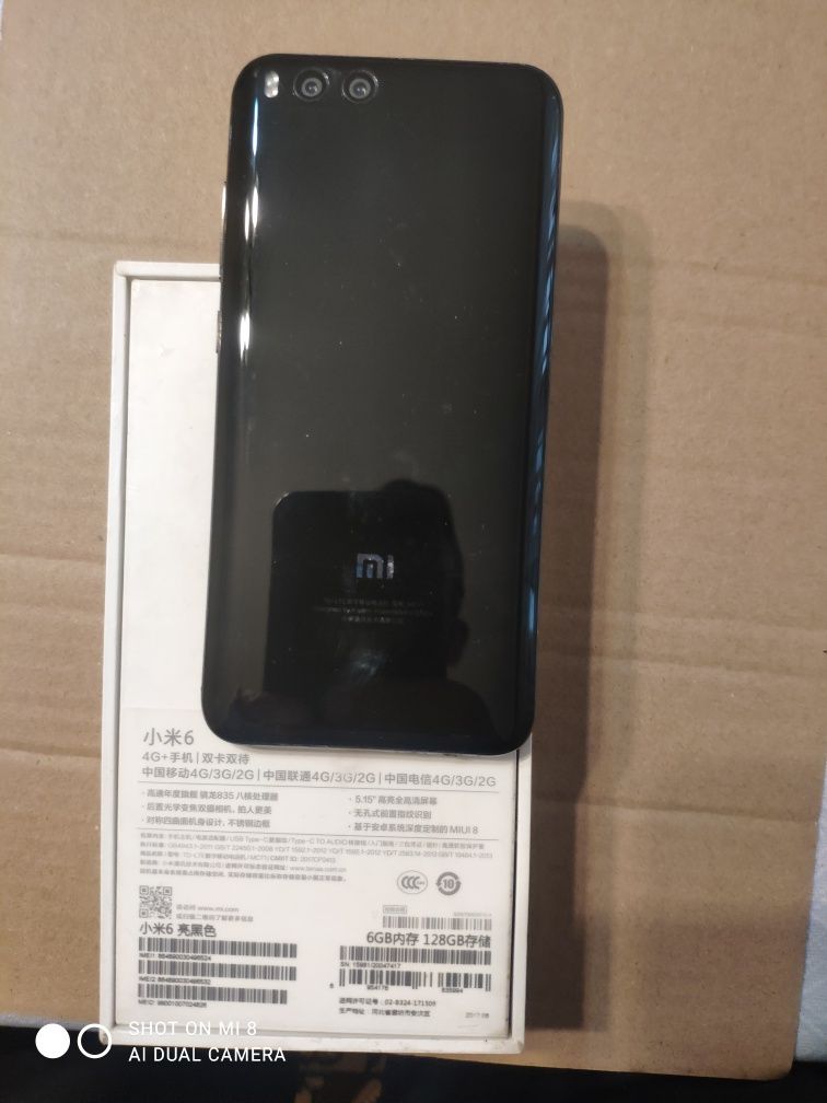 Xiaomi mi 6 6/128. Продам смартфон флагман .