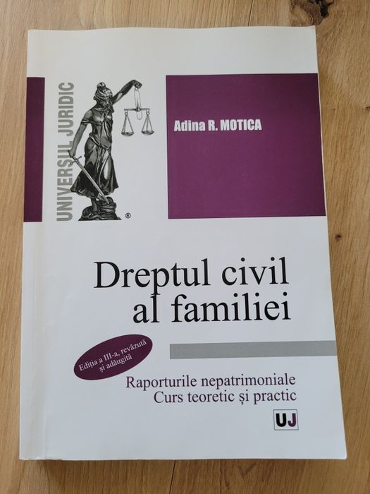 Dreptul civil al familiei. Raporturile nepatrimoniale