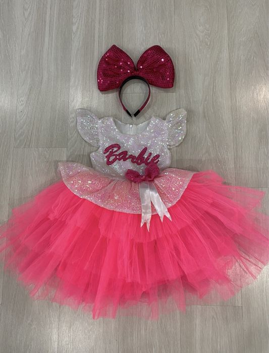 Праздничное платье на девочку 6-7 лет