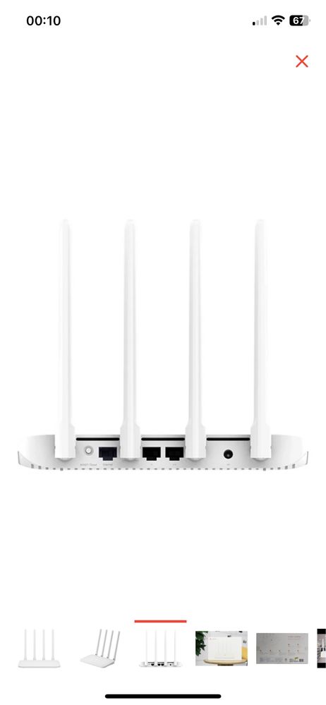 Wi-Fi роутер Xiaomi Mi Wi-Fi Router 4A Gigabit Edition