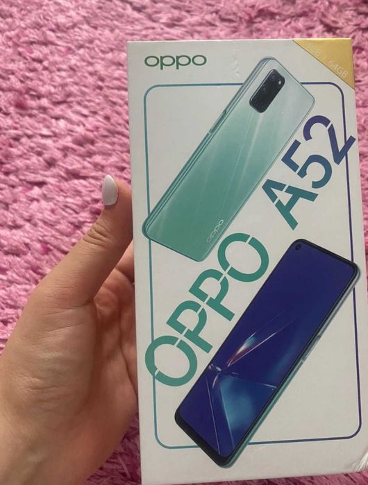 Oppo A52 док коробка есть