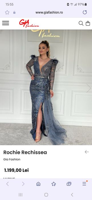 Rochie lunga impecabila