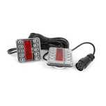 LED стопове за ремакре с магнит, 7.5 м кабел и букса