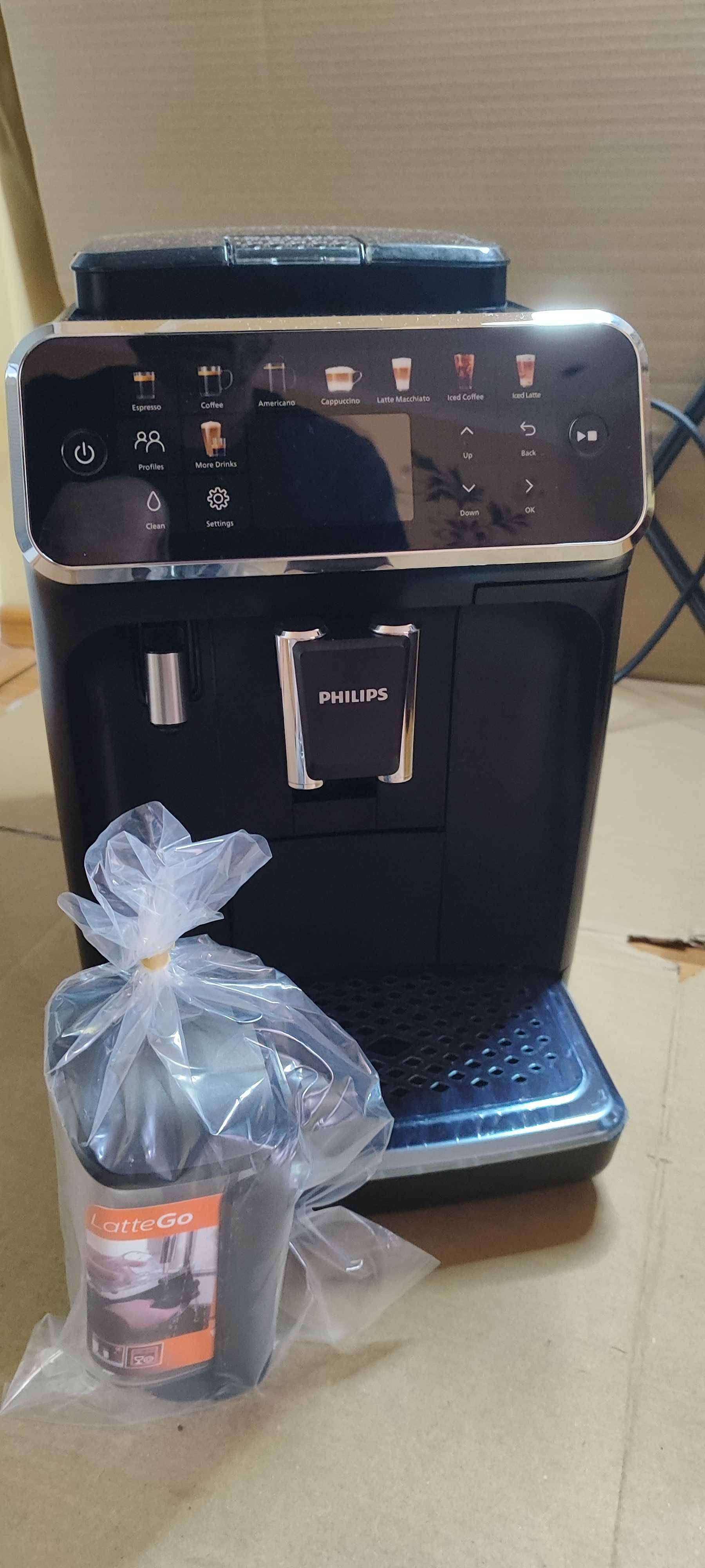 Expresor automat Philips LatteGo seria 5500 esspresor ice coffe