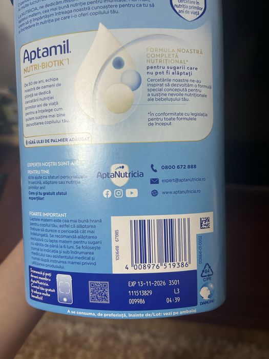 Aptamil 0-6 luni