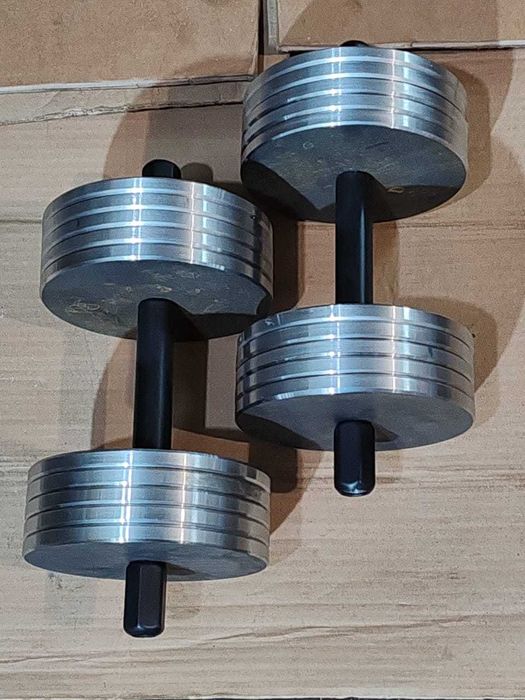 Гантели разборные, по двадцать кг