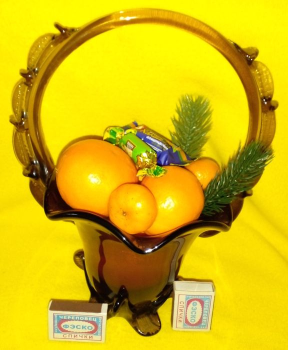 Ваза Конфетница Чехословакия