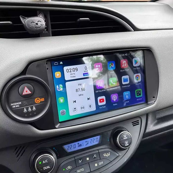 Мултимедия за Toyota Yaris Android Навигация Двоен дин плеър Yaris